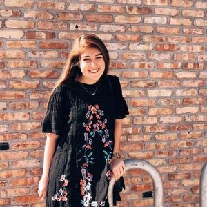 FP Perfectly Victorian Black Dress